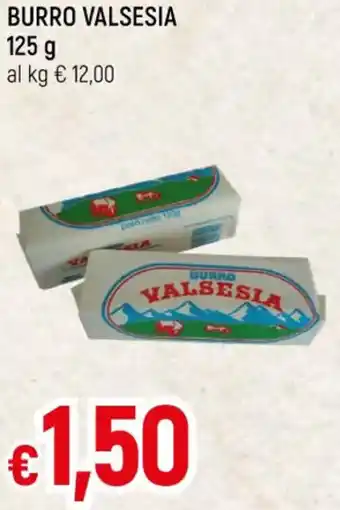 Famila BURRO VALSESIA 125 g offerta
