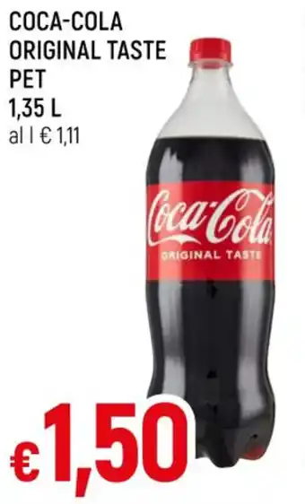 Famila COCA-COLA ORIGINAL TASTE PET 1,35L offerta