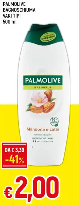 Famila PALMOLIVE BAGNOSCHIUMA VARI TIPI 500 ml offerta