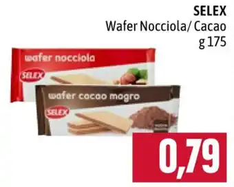 Famila SELEX Wafer Nocciola/Cacao g 175 offerta