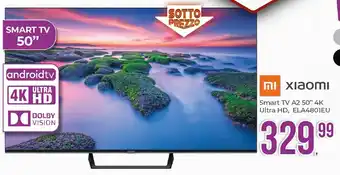 Portobello XIAOMI Smart TV A2 50" 4K Ultra HD, ELA4801EU offerta