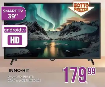 INNO-HIT Smart TV 39" HD DVB-T2 WIFI 391H39S
