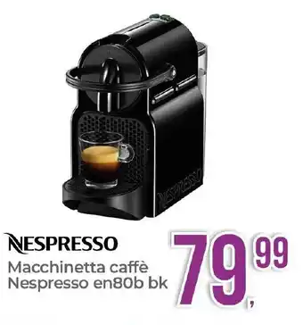 NESPRESSO Macchinetta caffè Nespresso en80b bk