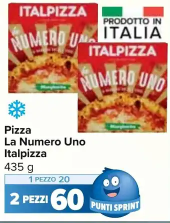 Carrefour Pizza La Numero Uno Italpizza 435 g offerta