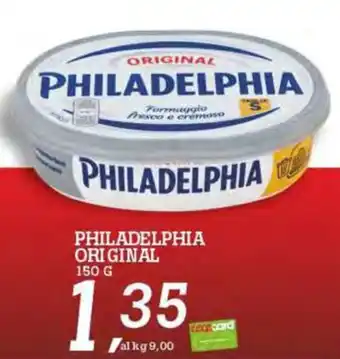 Coop Superstore PHILADELPHIA ORIGINAL 150 g offerta