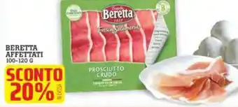 Coop Superstore BERETTA AFFETTATI 100-120 G offerta