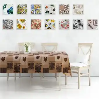 Franzy's Ibi tovaglia no stiro 140x170 fantasie assortite offerta