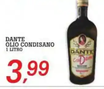 Coop Superstore DANTE OLIO CONDISANO 1 LITRO offerta