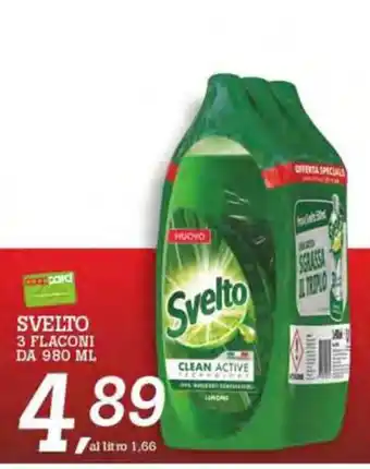Coop Superstore SVELTO 3 FLACONI DA 980 ML offerta