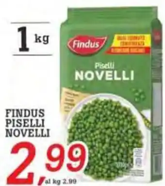 FINDUS PISELLI NOVELLI
