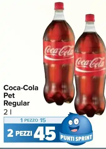 Carrefour Coca-Cola Pet Regular 2 l offerta