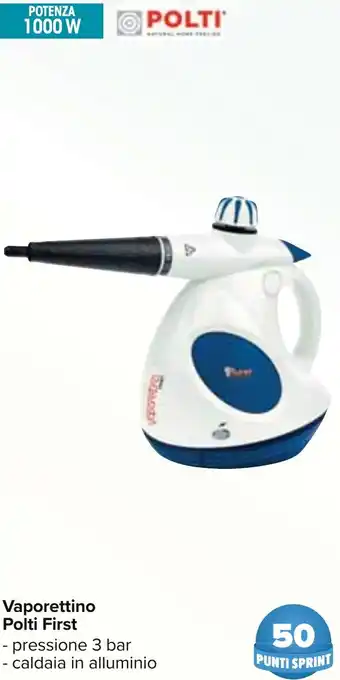 Carrefour Vaporettino Polti First offerta