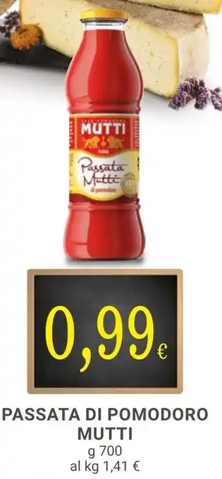 Doro Supermercati PASSATA DI POMODORO MUTTI offerta
