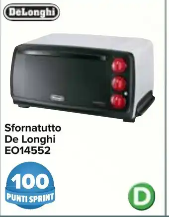 Carrefour Sfornatutto De Longhi EO14552 offerta