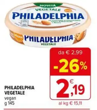 PHILADELPHIA VEGETALE vegan g 145