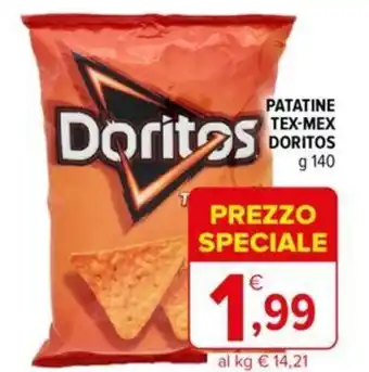 Iperal PATATINE TEX-MEX DORITOS g 140 offerta