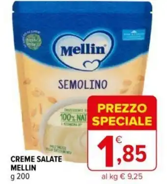 Iperal CREME SALATE MELLIN g 200 offerta