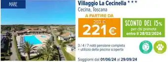 Villaggio La Cecinella Cecina, Toscana