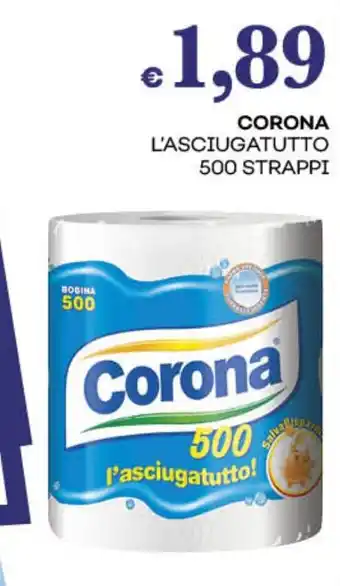 Pilato CORONA L'ASCIUGATUTTO 500 STRAPPI offerta