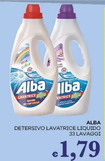 ALBA DETERSIVO LAVATRICE LIQUIDO 33 LAVAGGI