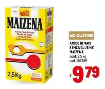 AMIDO DI MAIS SENZA GLUTINE MAIZENA conf. 2,5 kg