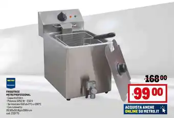 Metro FRIGGITRICE METRO PROFESSIONAL offerta