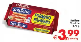 Deco Supermercati Sottilette Classiche 571 g offerta