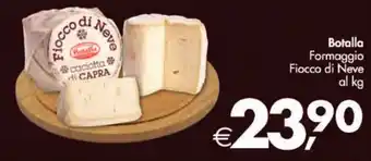 Deco Supermercati Botalla Formaggio Fiocco di Neve offerta