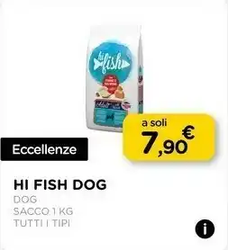 Arcaplanet Hi Fish Dog Sacco offerta