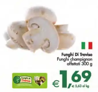 Deco Supermercati Funghi Di Treviso Funghi champignon affettati 300 g offerta