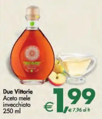 Deco Supermercati Due Vittorie Aceto mele invecchiato 250 ml offerta