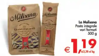 Deco Supermercati La Molisana Pasta integrale vari formati 500 g offerta