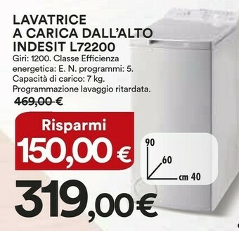 Coop Indesit Lavatrice offerta