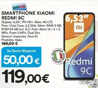 Coop Xiaomi Smartphone android offerta