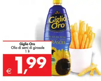 Deco Supermercati Giglio Oro Olio di semi di girasole 1 lt offerta