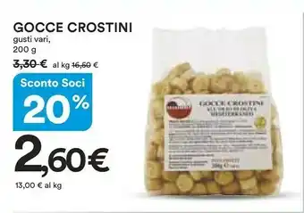 Coop Crostini offerta