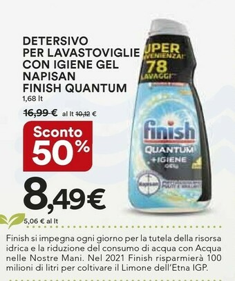 Coop Napisan Detersivo lavastoviglie offerta