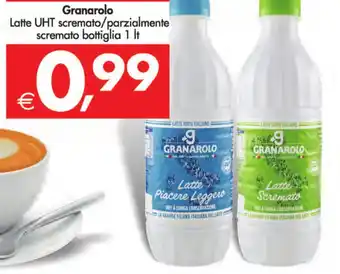 Deco Supermercati Granarolo Latte UHT scremato/parzialmente scremato bottiglia 1 It offerta