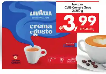 Deco Supermercati Lavazza Caffè Crema e Gusto 2x250 g offerta