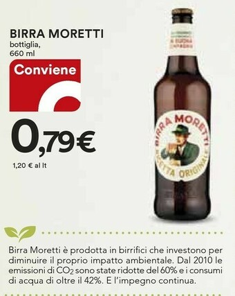 Coop Moretti Birra offerta