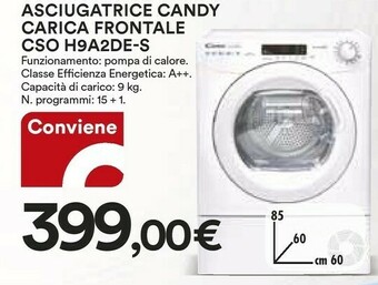 Coop Candy Asciugatrice offerta
