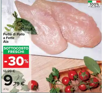 Carrefour Petto di Pollo a Fette Aia offerta