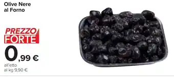 Carrefour Olive Nere al Forno offerta