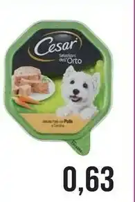 Supermercati Gulliver Cesar Cibo Per Cani Con Pollo offerta