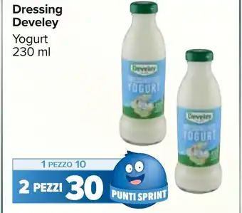 Carrefour Dressing Develey Yogurt 230 ml offerta
