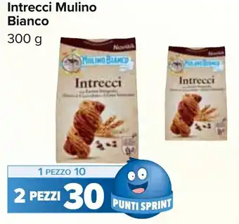 Carrefour Intrecci Mulino Bianco 300 g offerta