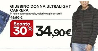 Ipercoop Carrera Giubbotto offerta