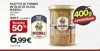 Ipercoop Rizzoli Tonno offerta