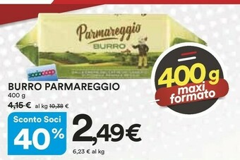 Ipercoop Parmareggio Burro offerta