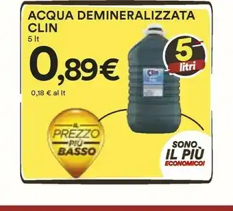 Ipercoop Clin Acqua offerta